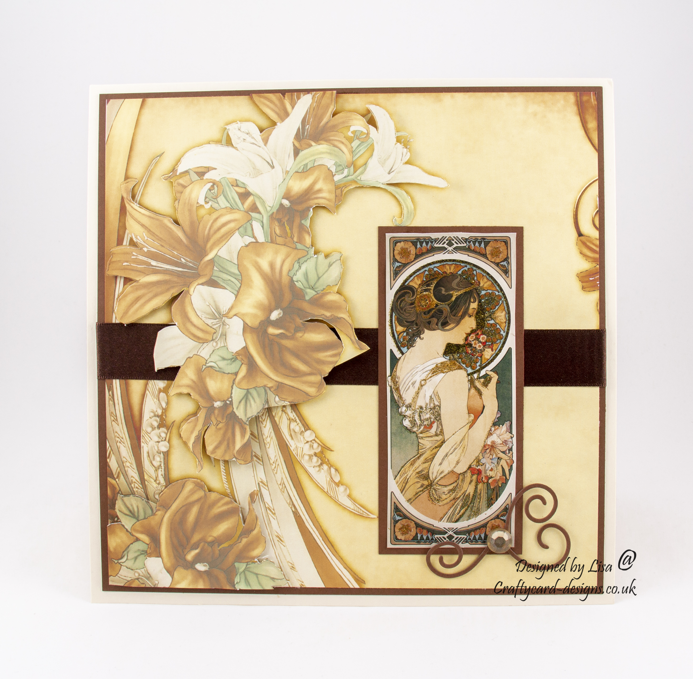 Art Deco Decoupage Delights Crafty Card Designs