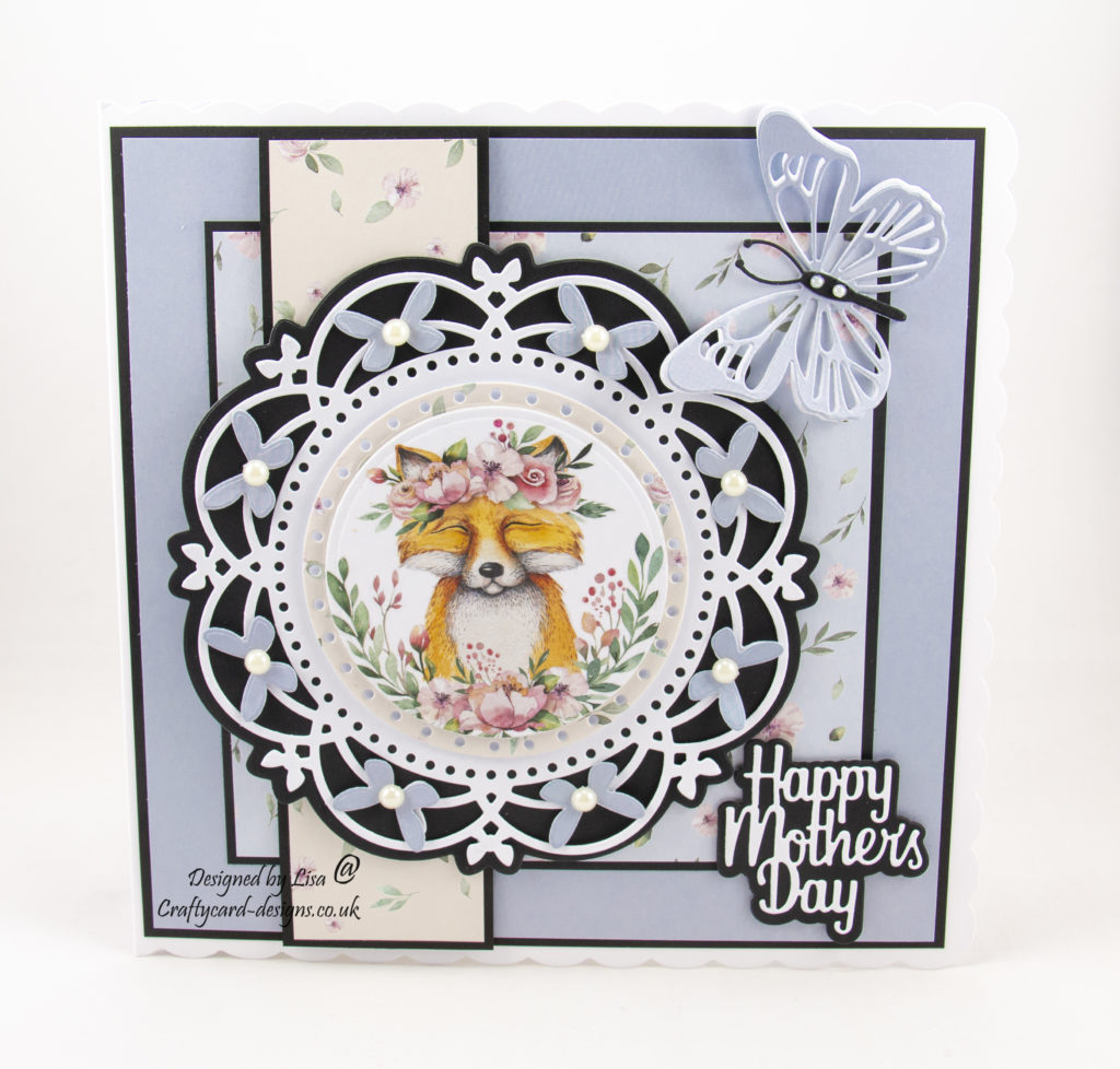 Today's handmade card has been created using ‘The Magical Forest’ paper collection from Creative Crafting World.