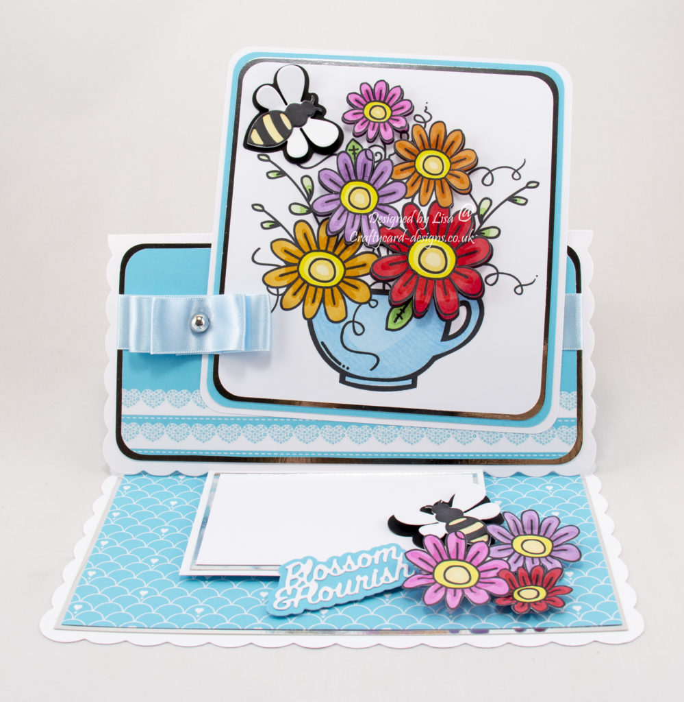Teacup Flowers digi image from Bugaboo stamps