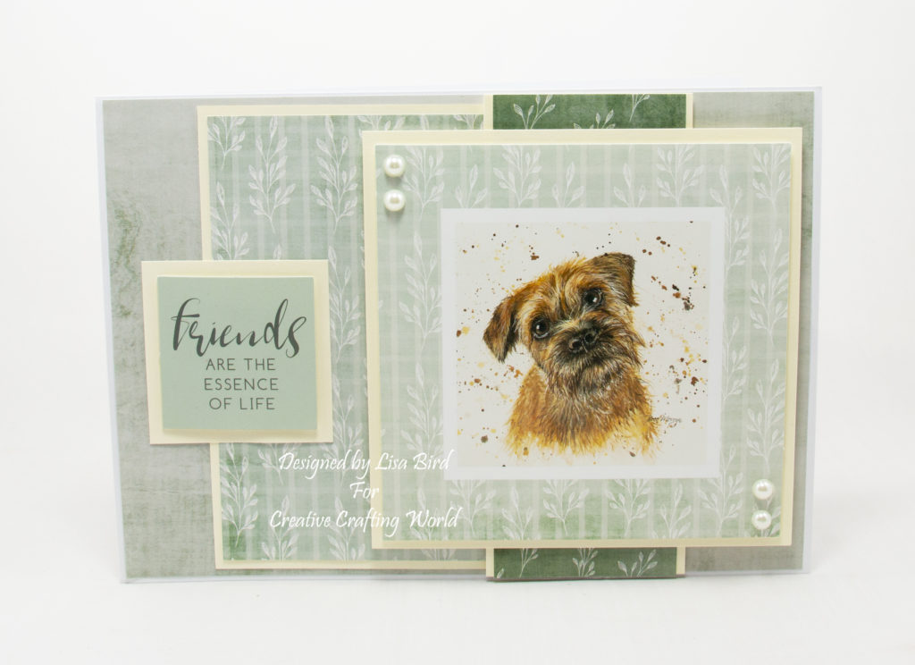 These handmade cards have been created using Faithful Friends paper collection