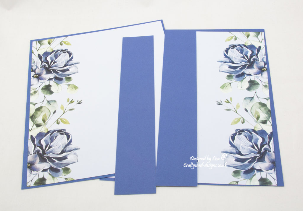 tutorial for an 8" by 8" popup card using Floral Waves paper collection from Creative Crafting World.