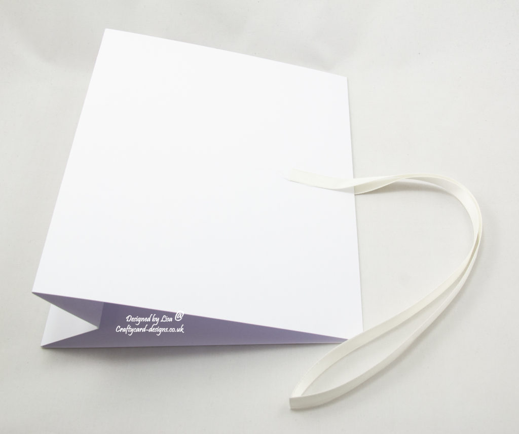 8" by 8" popup card