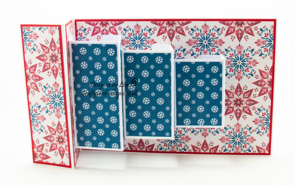 Handmade card using A Scandi Christmas collection from The Crafty Witches